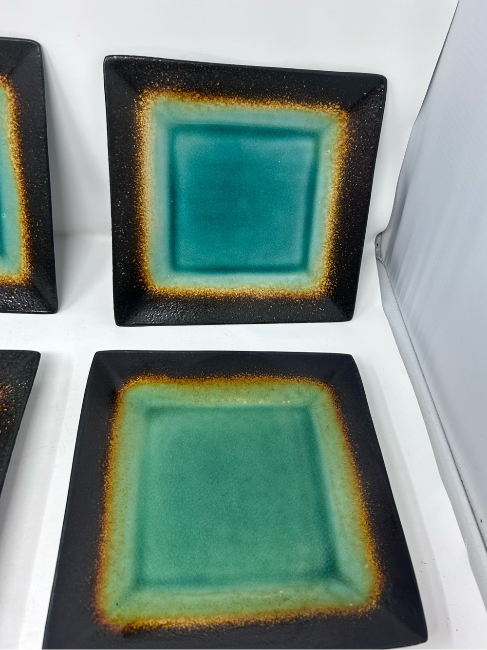 Better Homes and Gardens Jade Salad Plate 8 inch 6 plates - Picture 3 of 6